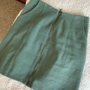 Francesca’s Green Skirt